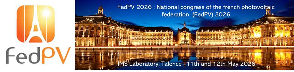 Journées nationales de la Fédération Photovoltaïque (FedPV) 2026>